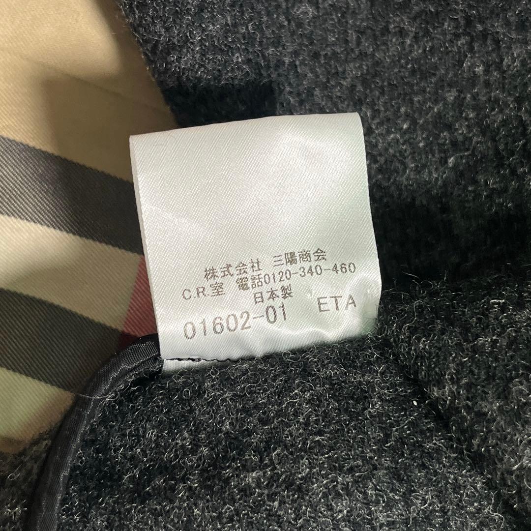 美品　バーバリーロンドン　トレンチコート　黒　ライナー　メガチェック　ベルト