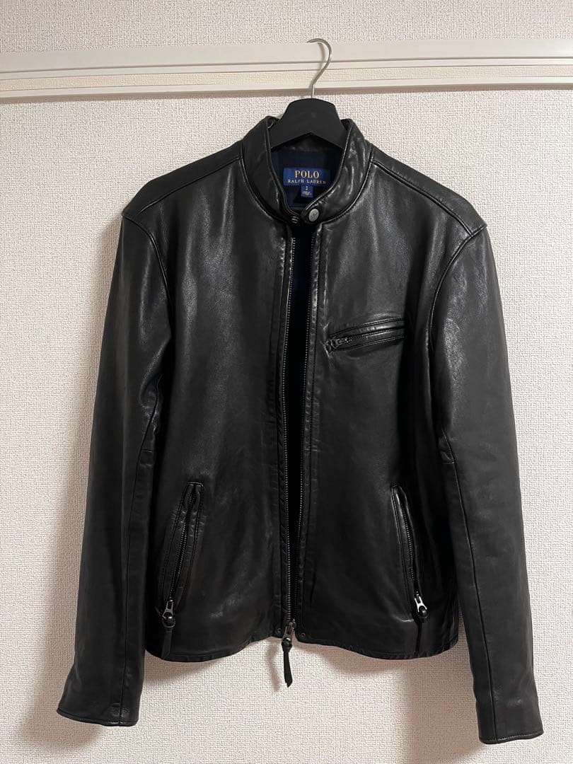 Polo Ralph Lauren 黒 レザージャケット