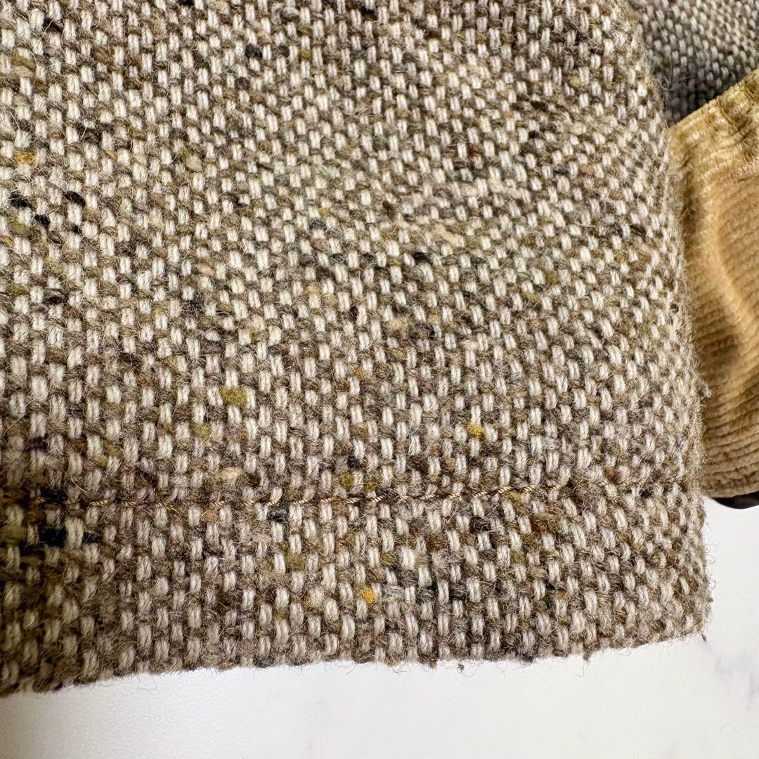 オールドラルフローレン POLO JEANS ツイードジャケット L キルト裏地