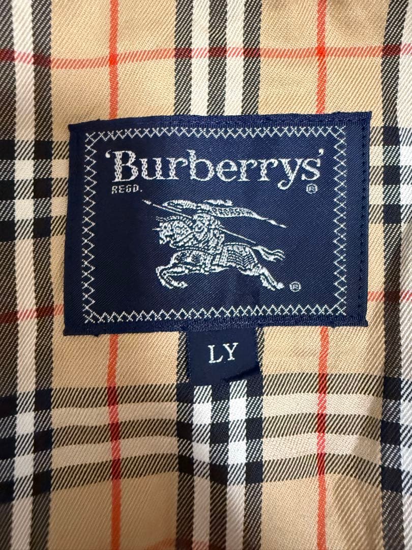 Burberrys バーバリー スイングトップ ノバチェック 黒 LY 三陽商会