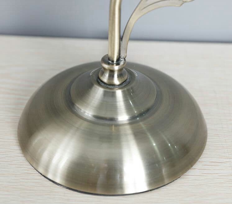 北欧風  電気スタンド 寝室 ベッドサイド照明 アンティーク ガラス製7