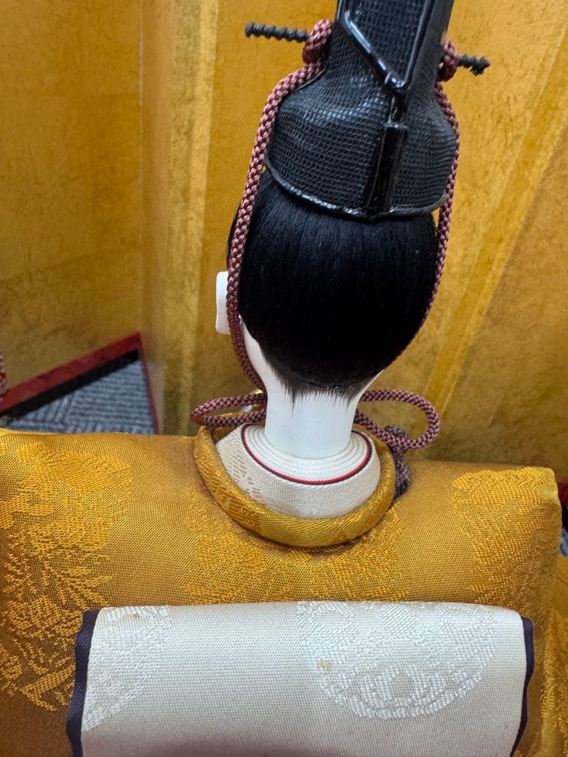 ひな人形セット 男雛 女雛 提灯付き