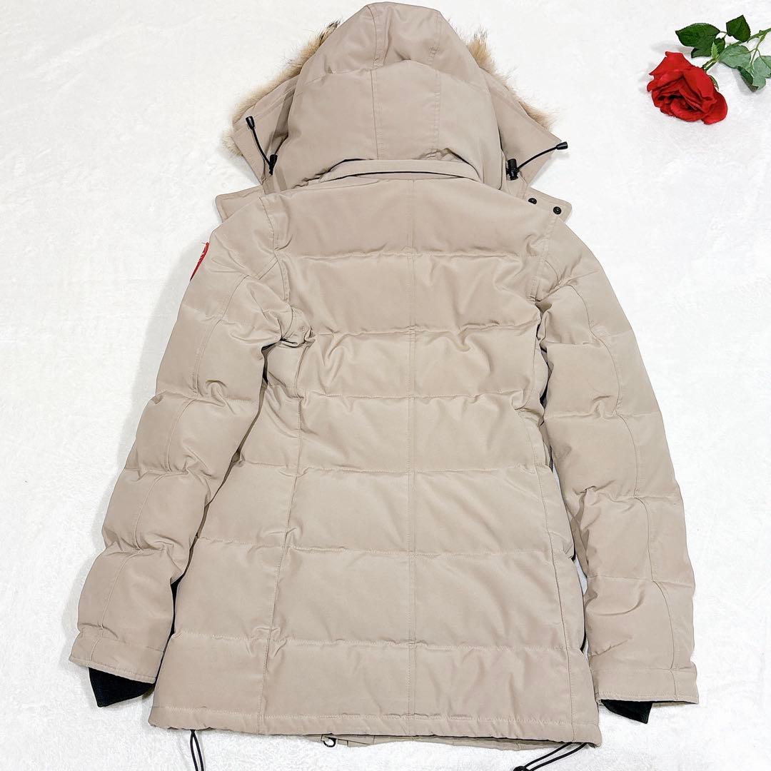 美品✨　カナダグース　ダウンジャケット　ベルビル　ベージュ　M