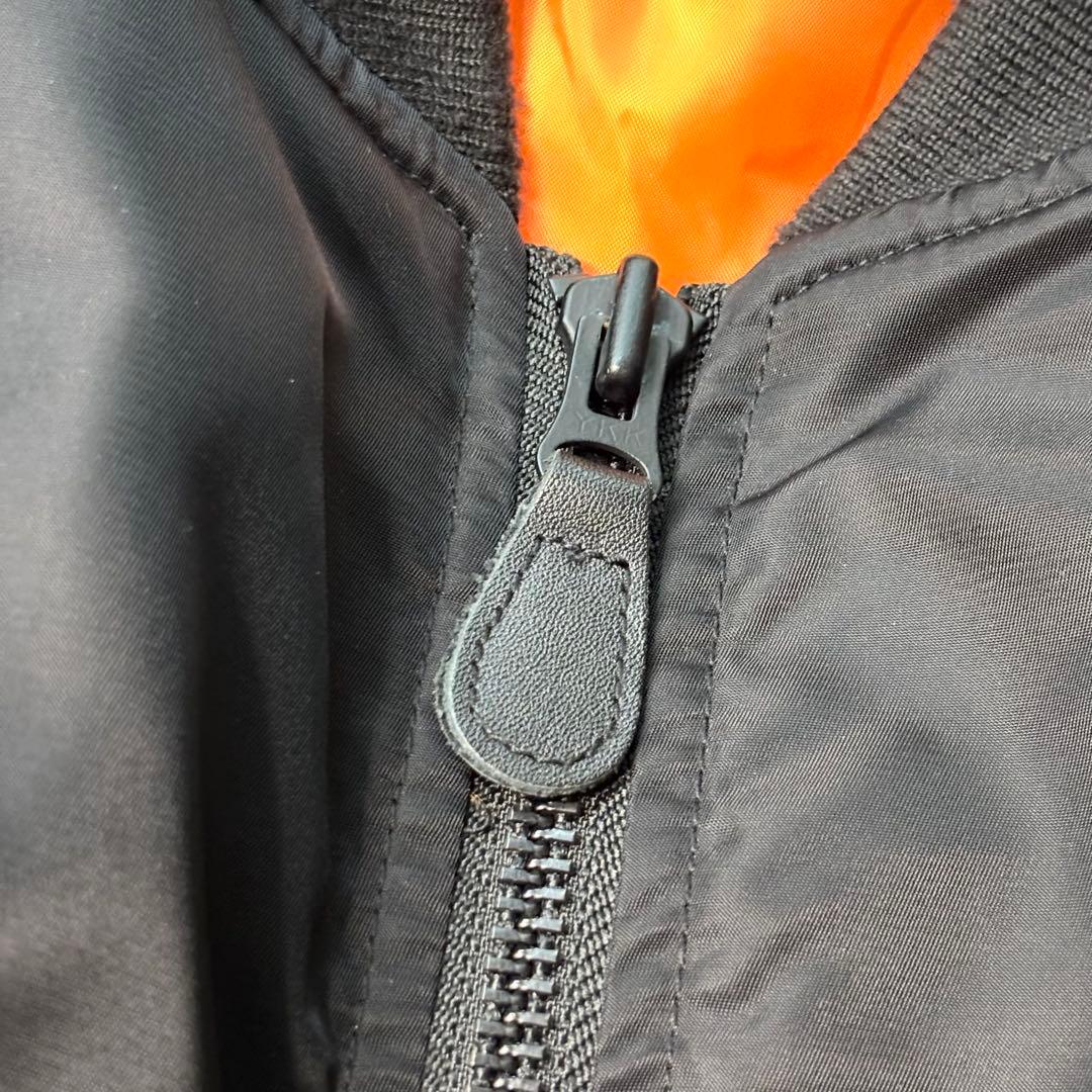 美品✨ BEAMS MA-1 サーモライト 中綿ジャケット　ブラックS