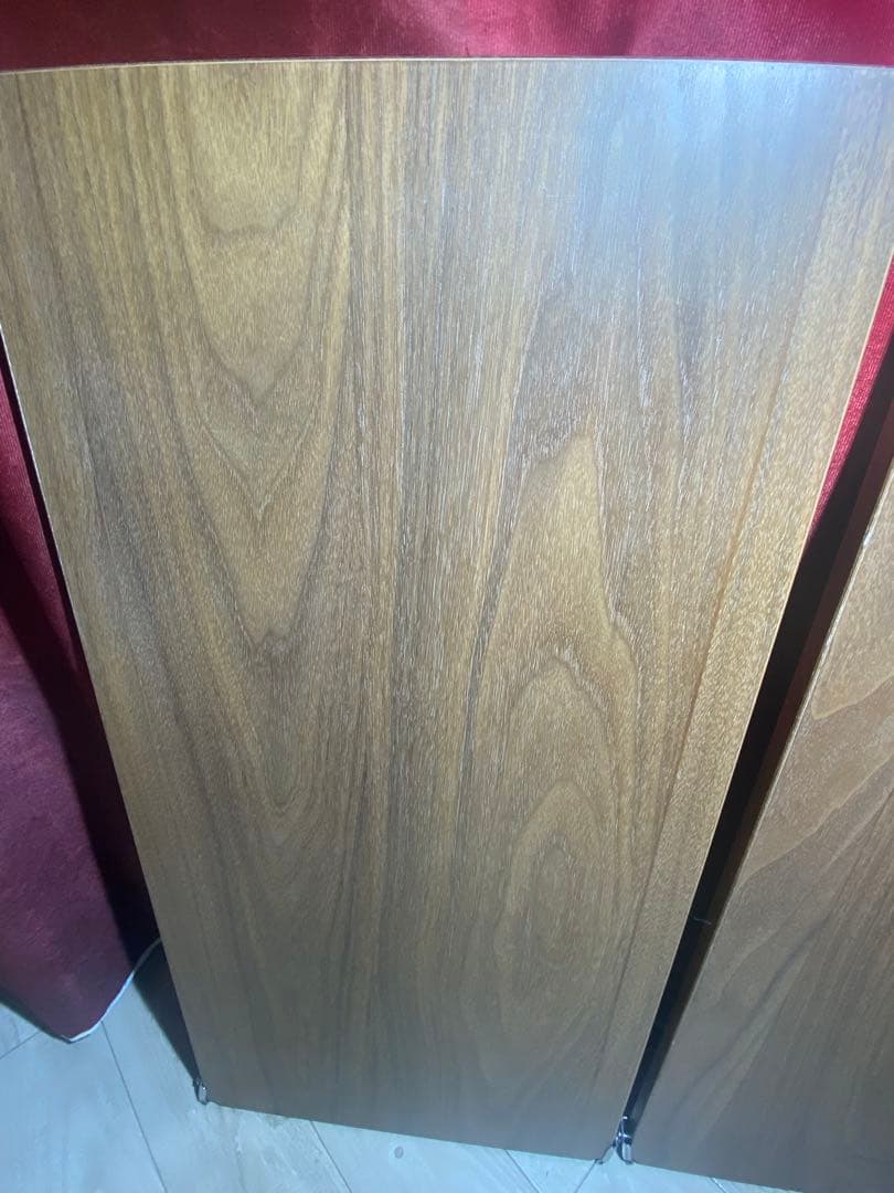 ✨大人気✨無印良品　①ステンレスユニットシェルフ小　ワイド　ウォールナット