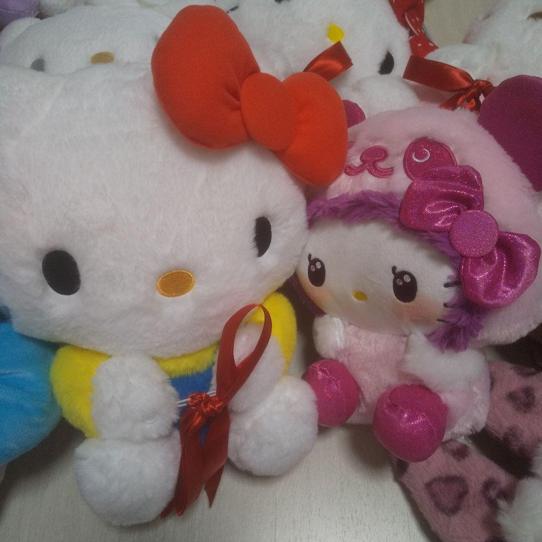 り*ん様 ハローキティ ぬいぐるみ ドール サンリオ キティ まとめ売り 日焼け