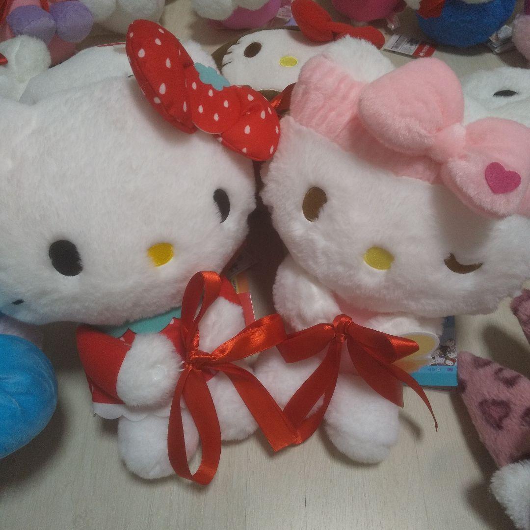 り*ん様 ハローキティ ぬいぐるみ ドール サンリオ キティ まとめ売り 日焼け