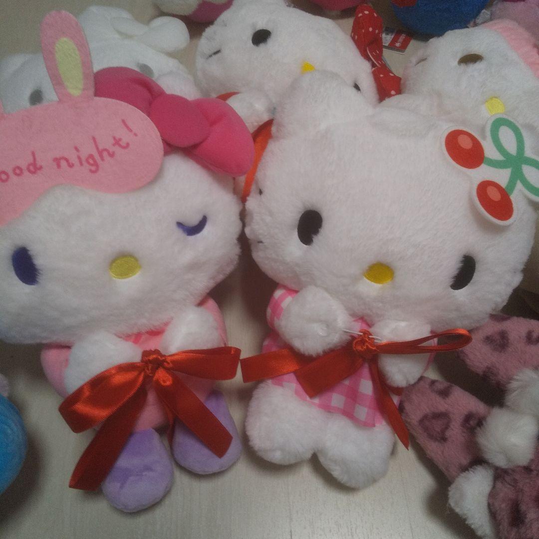 り*ん様 ハローキティ ぬいぐるみ ドール サンリオ キティ まとめ売り 日焼け
