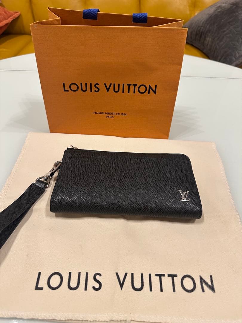 ルイヴィトン ジッピードラゴンヌ タイガ ブラック 長財布 ⭐︎極美品⭐︎