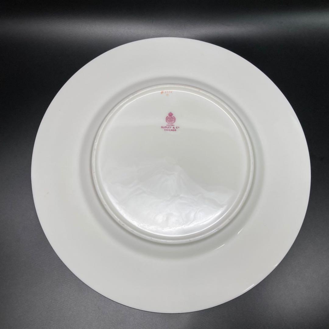 ミントン 最高級 ダイナスティ 金彩　コバルト ゴールド プレート　大皿