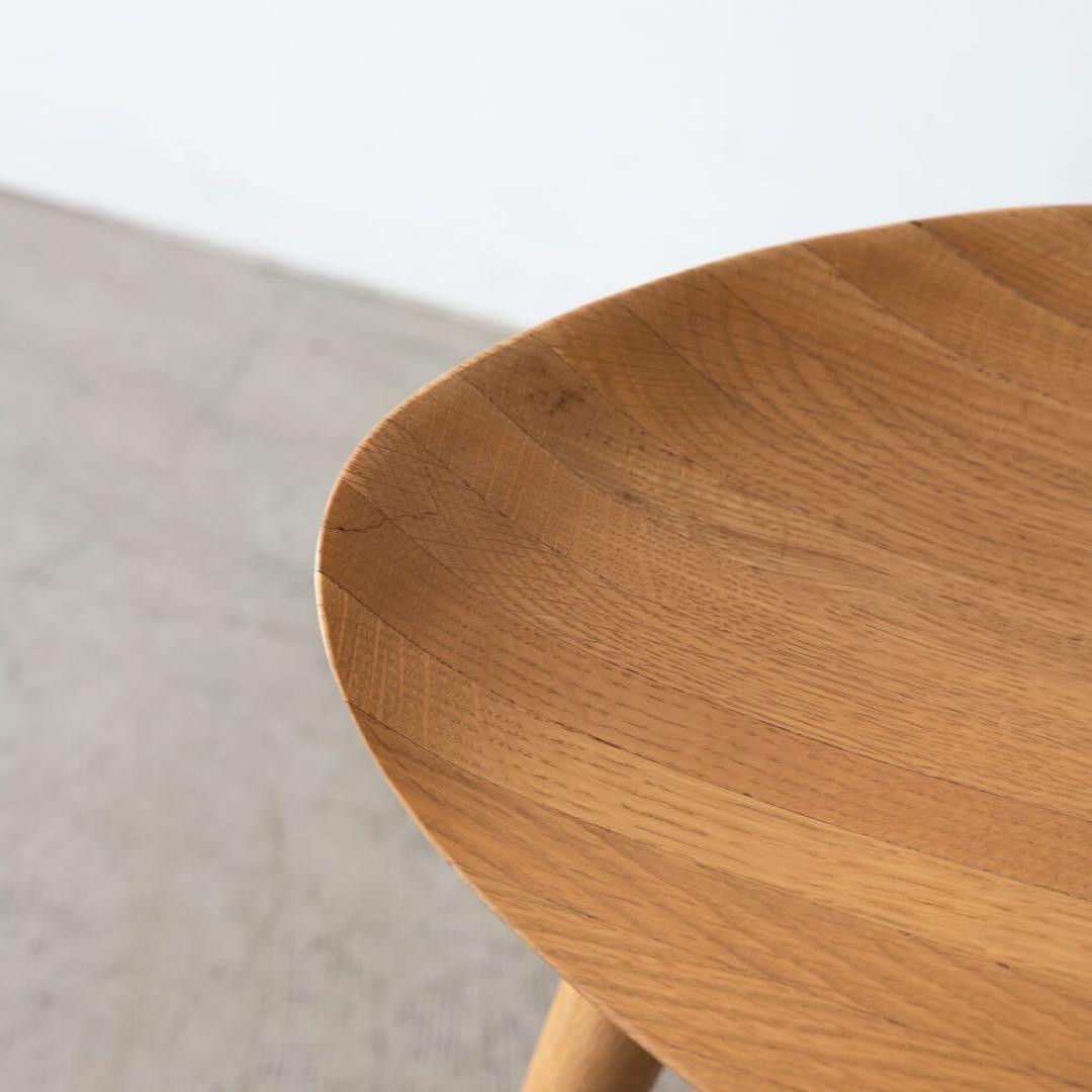 BRIDGE スツール [NA] ホワイトオーク無垢材 / オイル塗装