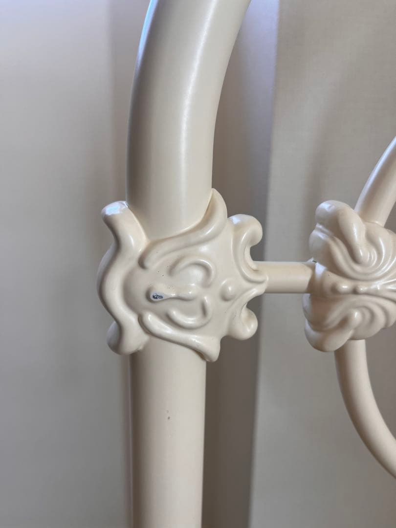 ローラアシュレイ サマセット シングルベッドフレーム アイボリー