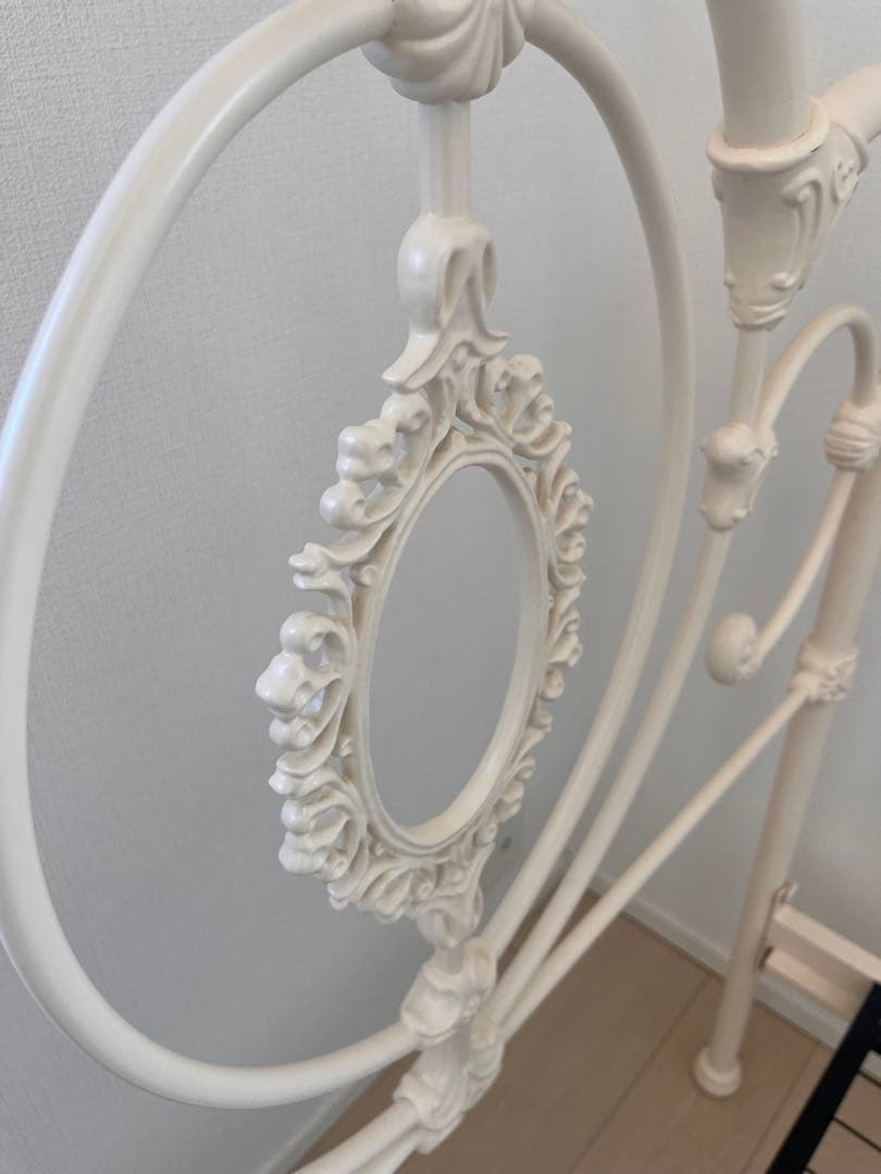 ローラアシュレイ サマセット シングルベッドフレーム アイボリー