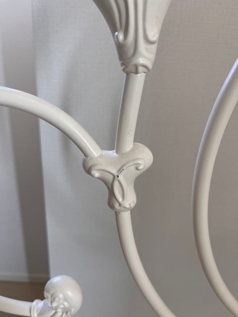 ローラアシュレイ サマセット シングルベッドフレーム アイボリー