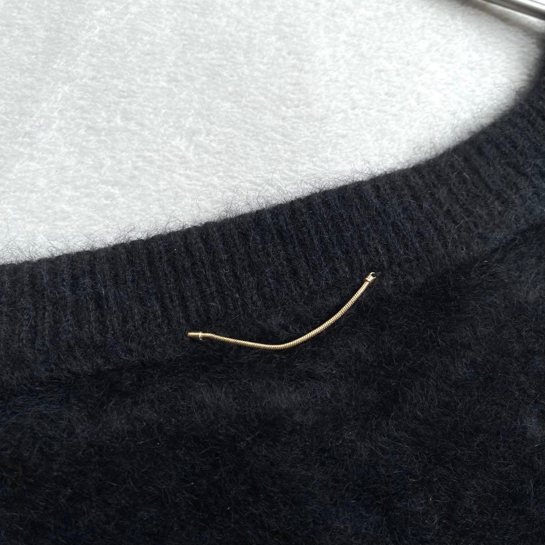 【ほぼ未使用✨】Deuxieme Classe ふわふわ　シャギーニット　黒