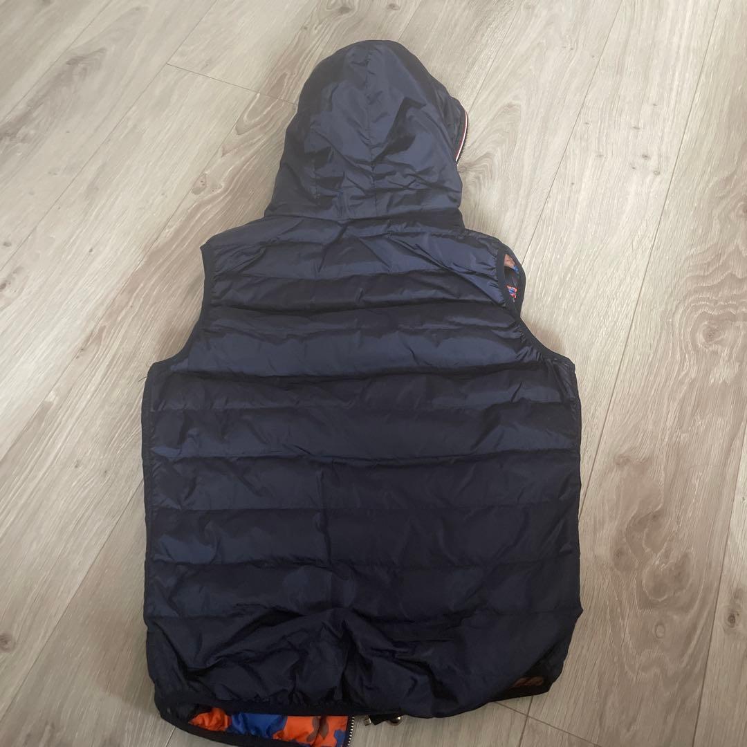 ハイドロゲン　ダウンベスト　リバーシブル