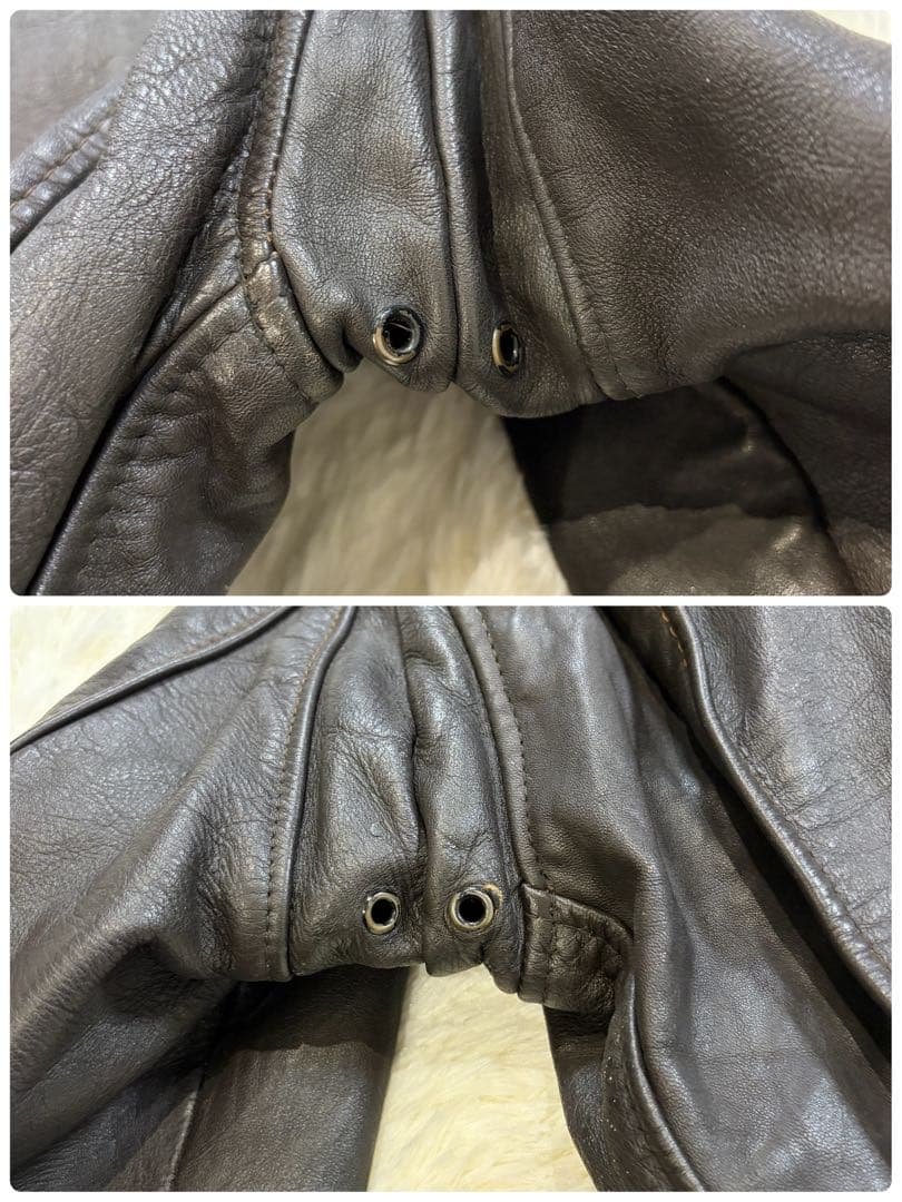 ショット G-1 184SM ボアライナー ボア襟 フライトジャケット 34