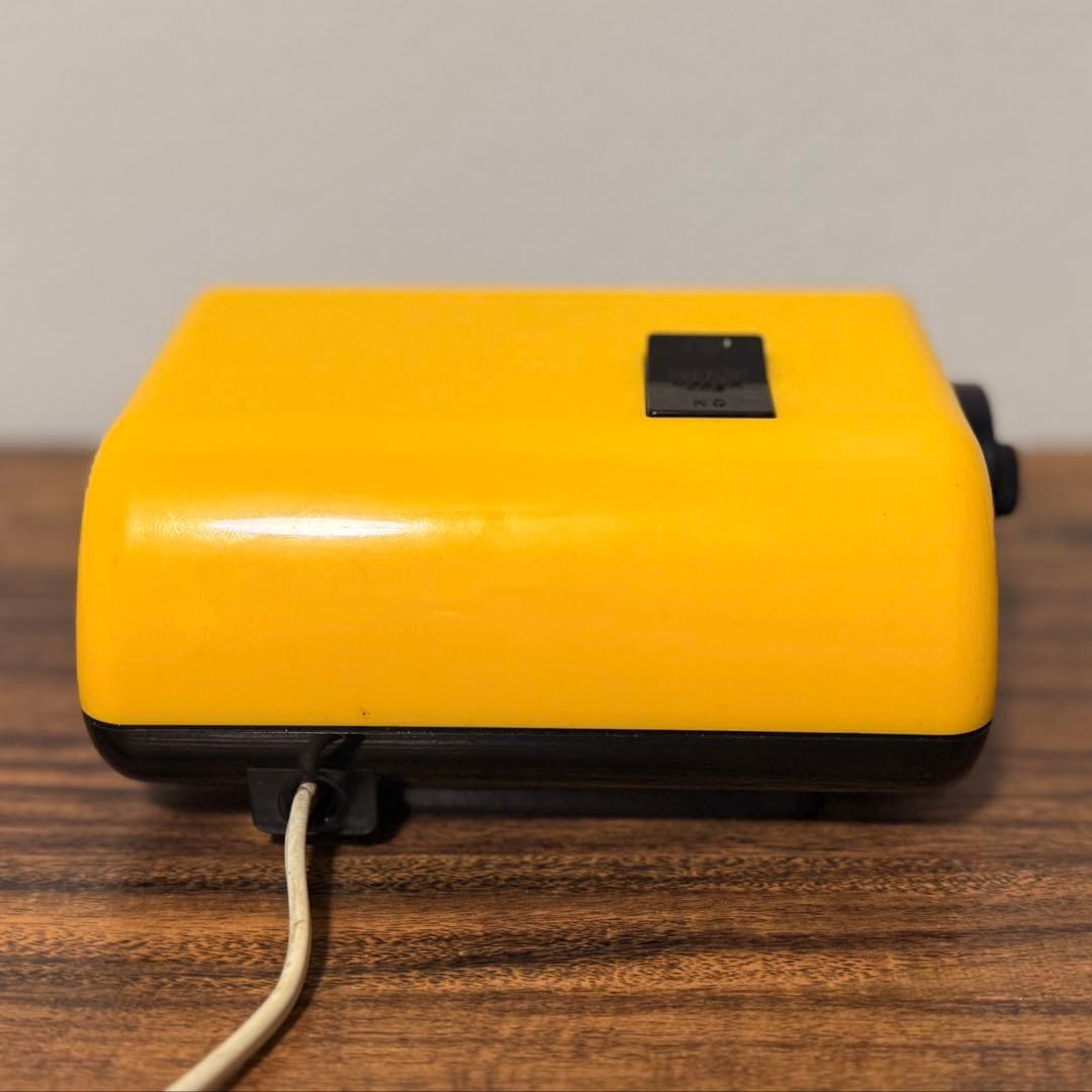 【メンテ済み・動作正常】CITIZENパタパタ時計 ハイリーフ・カーチス黄黒