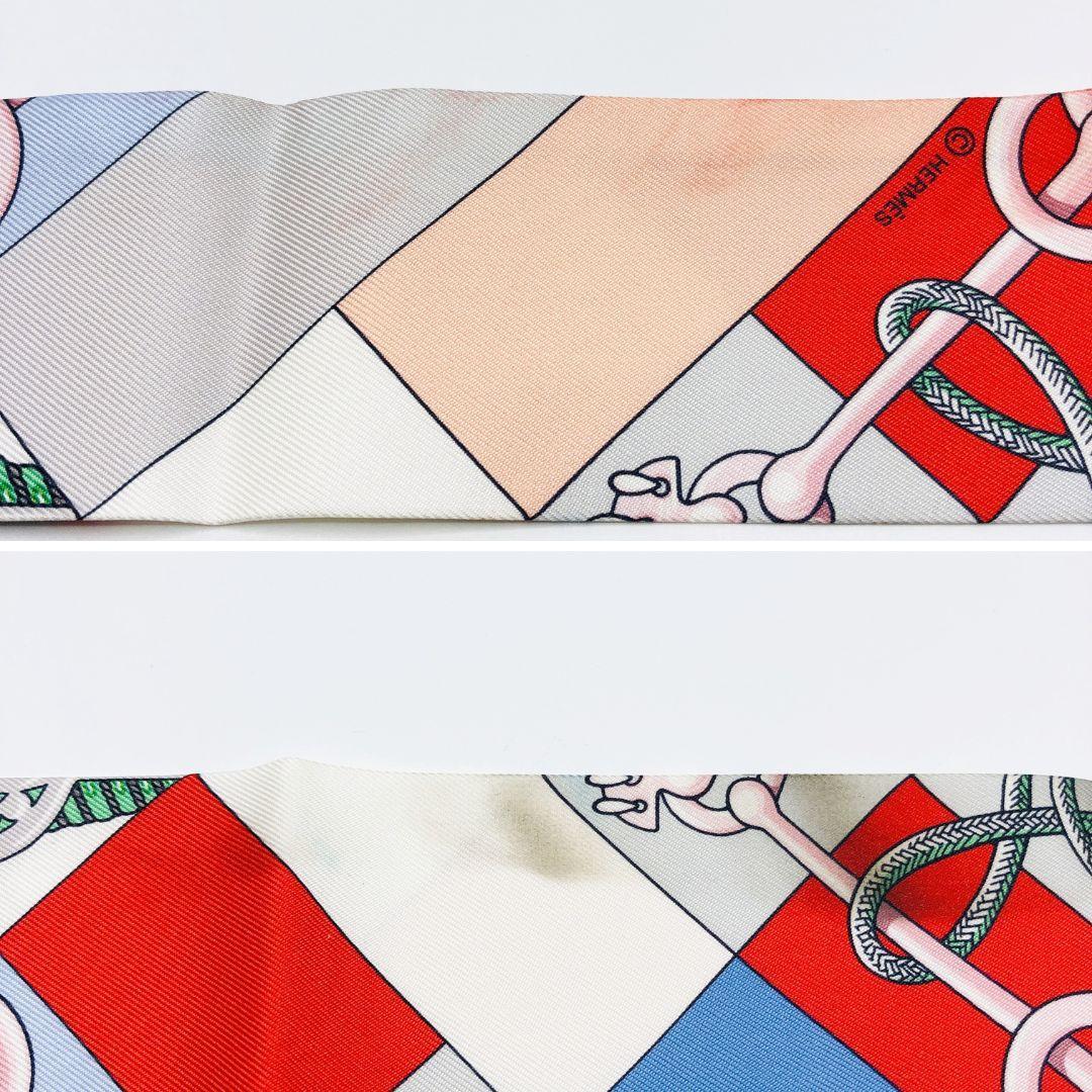 エルメス HERMES ツイリー クリケティス スカーフ タグあり