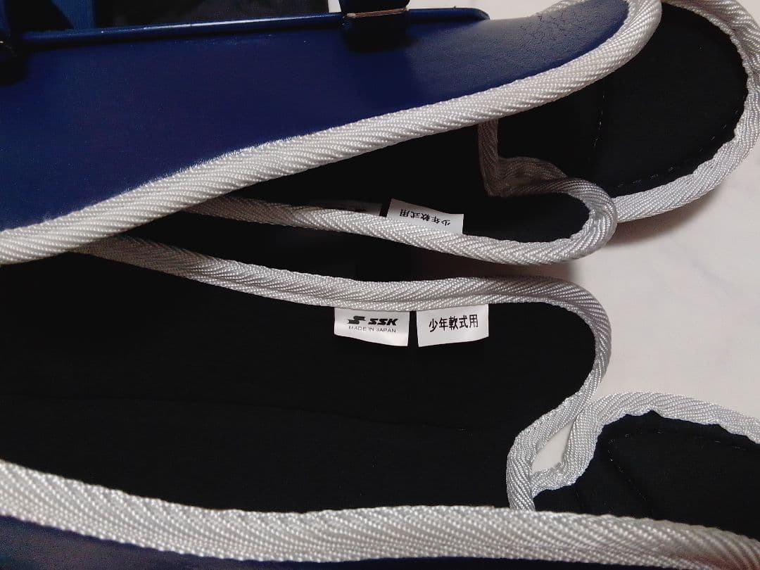 ジ*西様 美品 SSK 少年野球 キャッチャー防具 軟式 レガース プロテクター