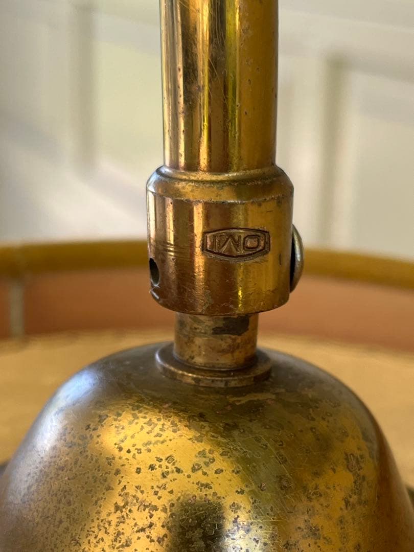 ぱせり　真鍮フロアライトクラシック 狩猟画 ランプシェード