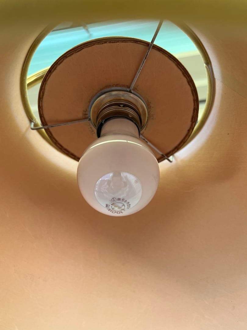 ぱせり　真鍮フロアライトクラシック 狩猟画 ランプシェード