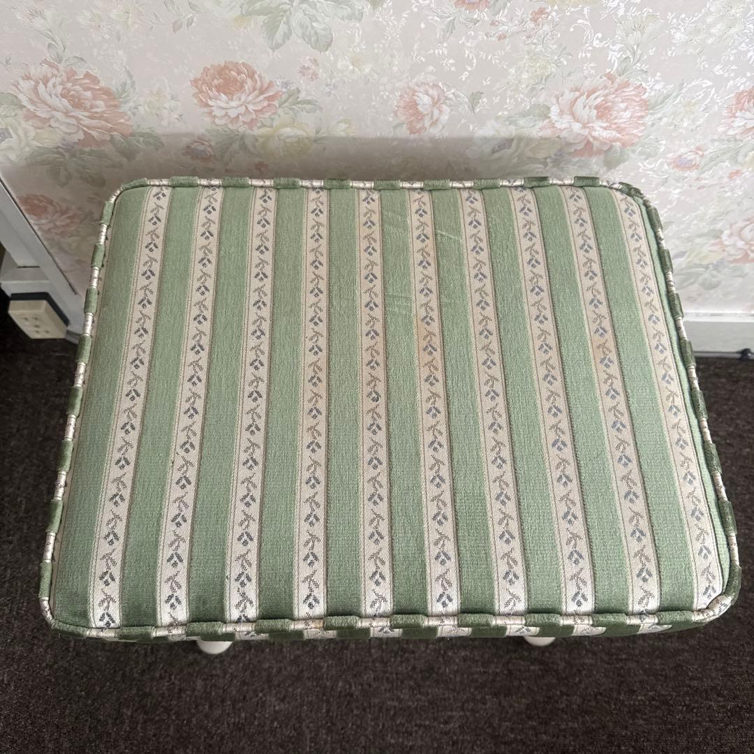 クラシック ストライプ スツール