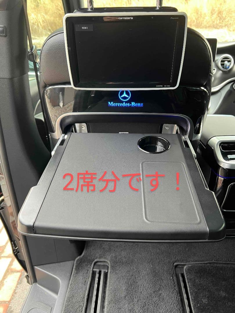 New　即納　w447 RHDv220d シートバックテーブル左右セット