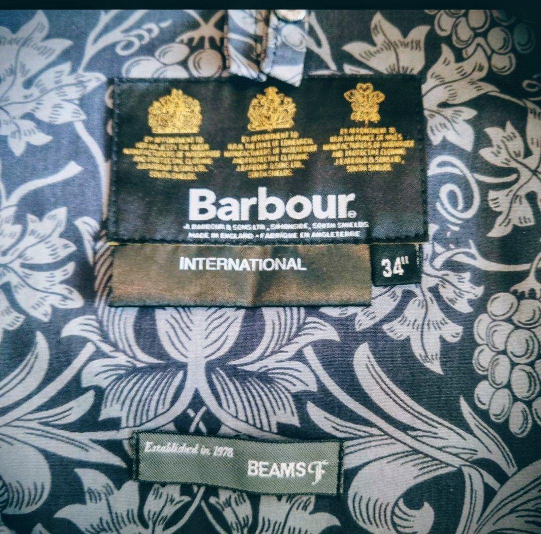 ハブアー　インターナショナル　Barbour　ビームスF別注　ネイビー 34