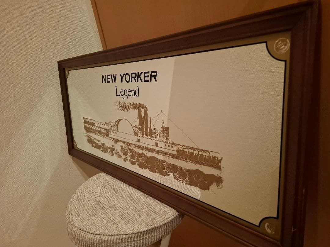 横長ヴィンテージミラー NEW YORKER Legendk