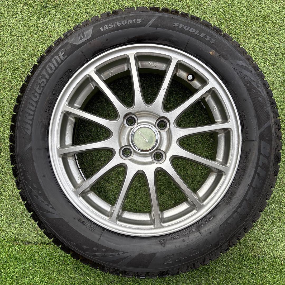 ③185/60R15 BS ＶＲＸ3 2024年製　フィット等