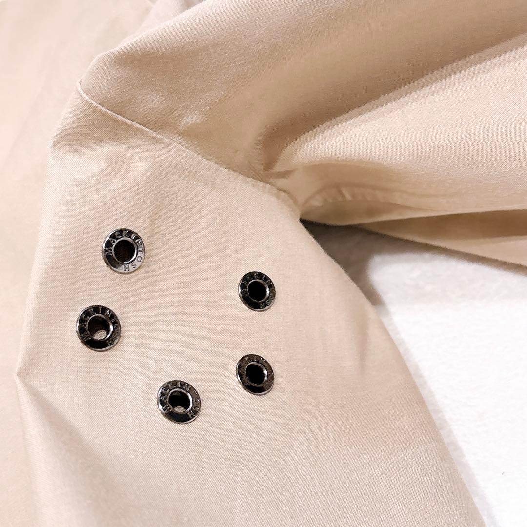 新品同様✨　マッキントッシュ　ステンカラーコート　ゴム引き　ダンケルド　ベージュ