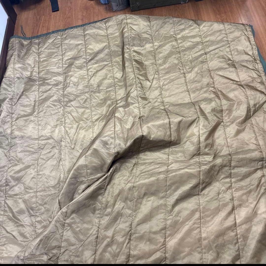 未使用品　米軍実物　LINER WETWEATHER PONCHO ジッパー付き