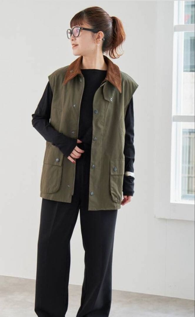 Barbour別注ベスト