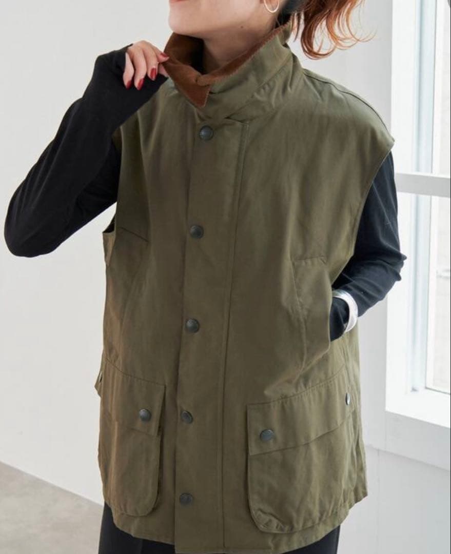 Barbour別注ベスト