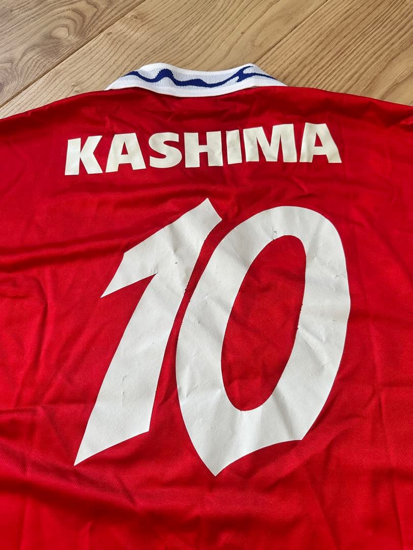 【激レア】 90s 鹿島アントラーズ ユニフォーム　ミズノ ジーコ
