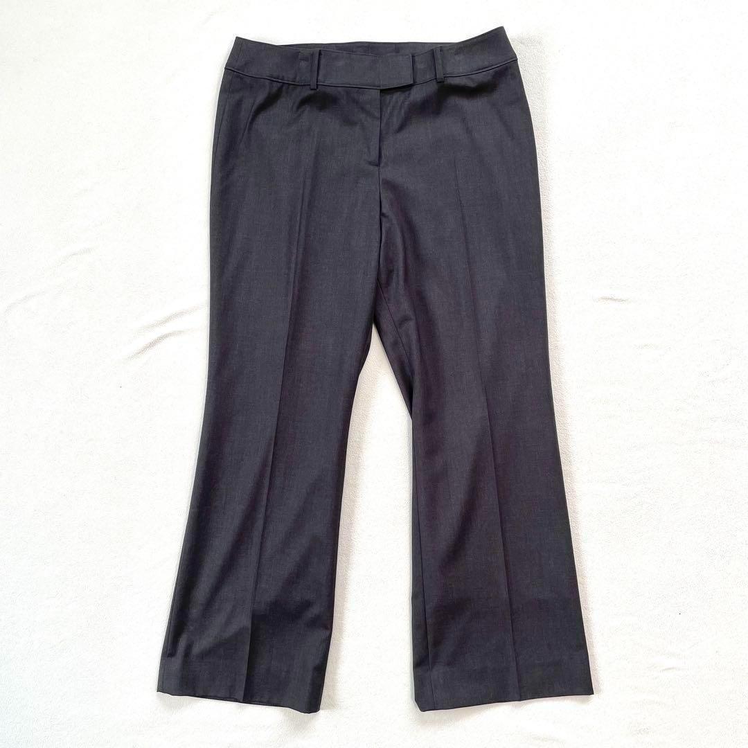 【極美品・未使用級】リファンネ パンツ セットアップ スーツ 15号 グレー