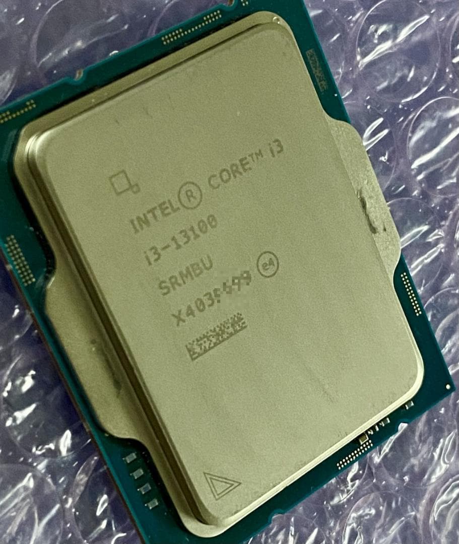 Intel Core i3-13100 2個セット
