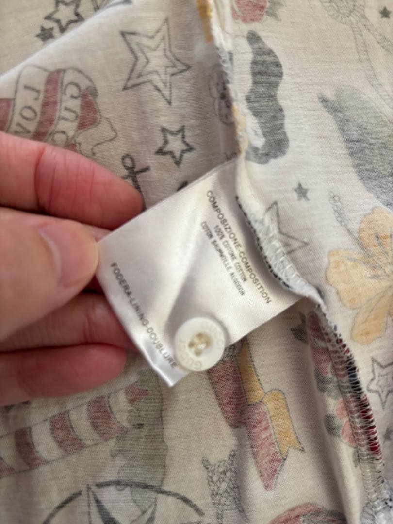 K*様 GUCCI グッチ 総柄シャツ ビーチ柄 マーメイド 半袖 イタリア製