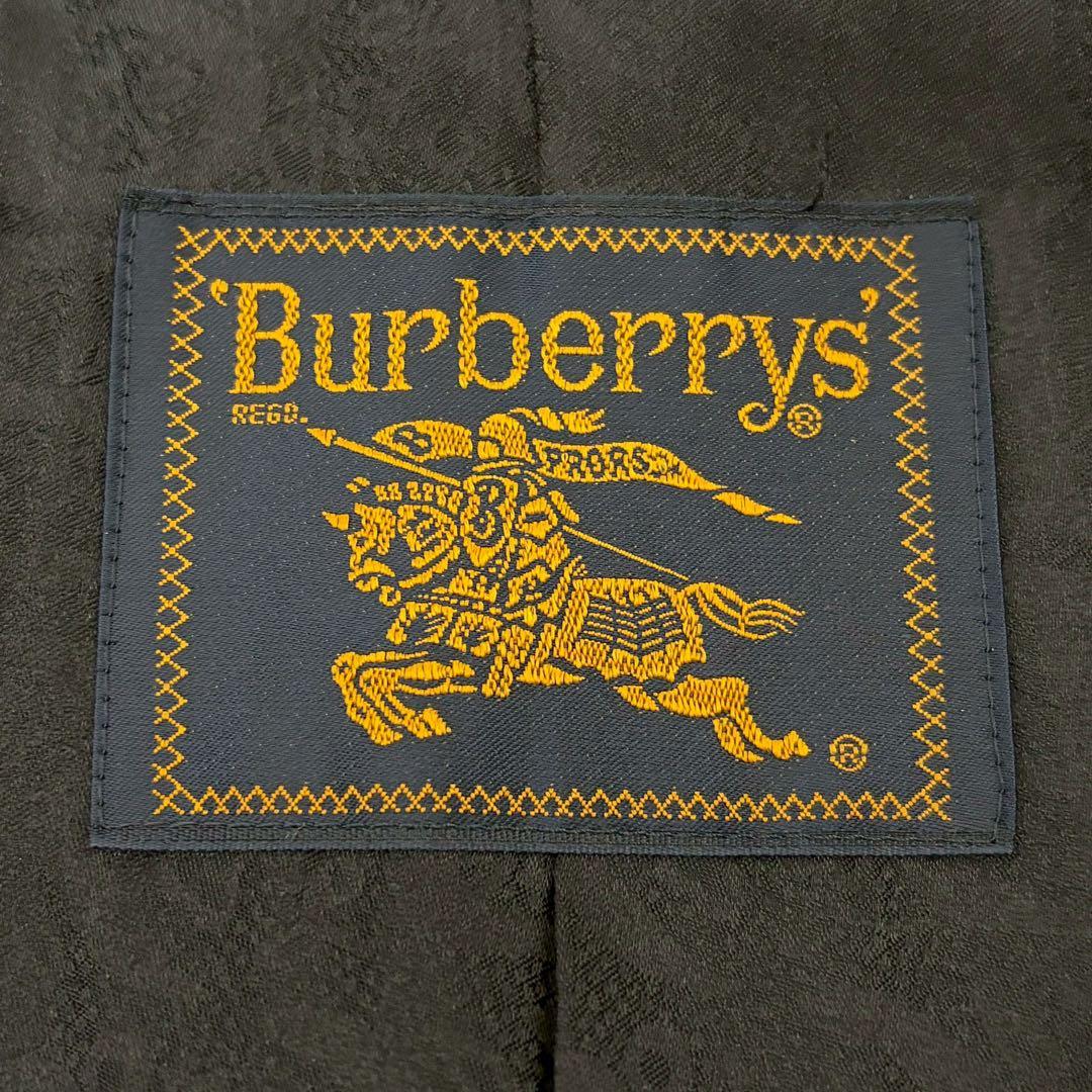 最高級 美品 金ロゴ バーバリー プレステージ ロングコート アンゴラ ブラック