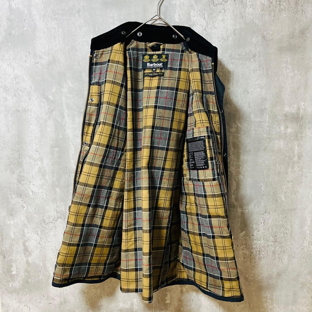 Babour BEAUFORT SL 38 ワックスドジャケット ネイビー