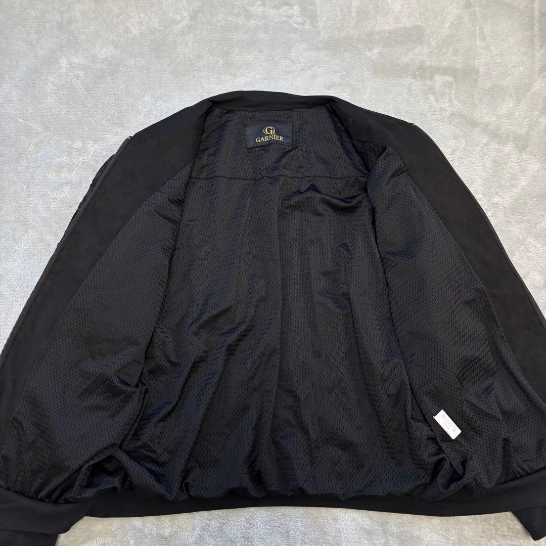 的場浩司さん着用 GARNIER MA-1 ブルゾン L ブラック シワ加工