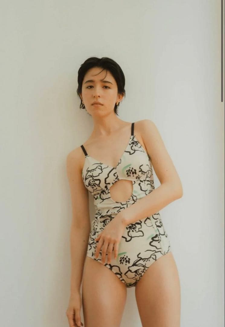 水着・ラッシュガード Knuth Marf flower paint swimwear