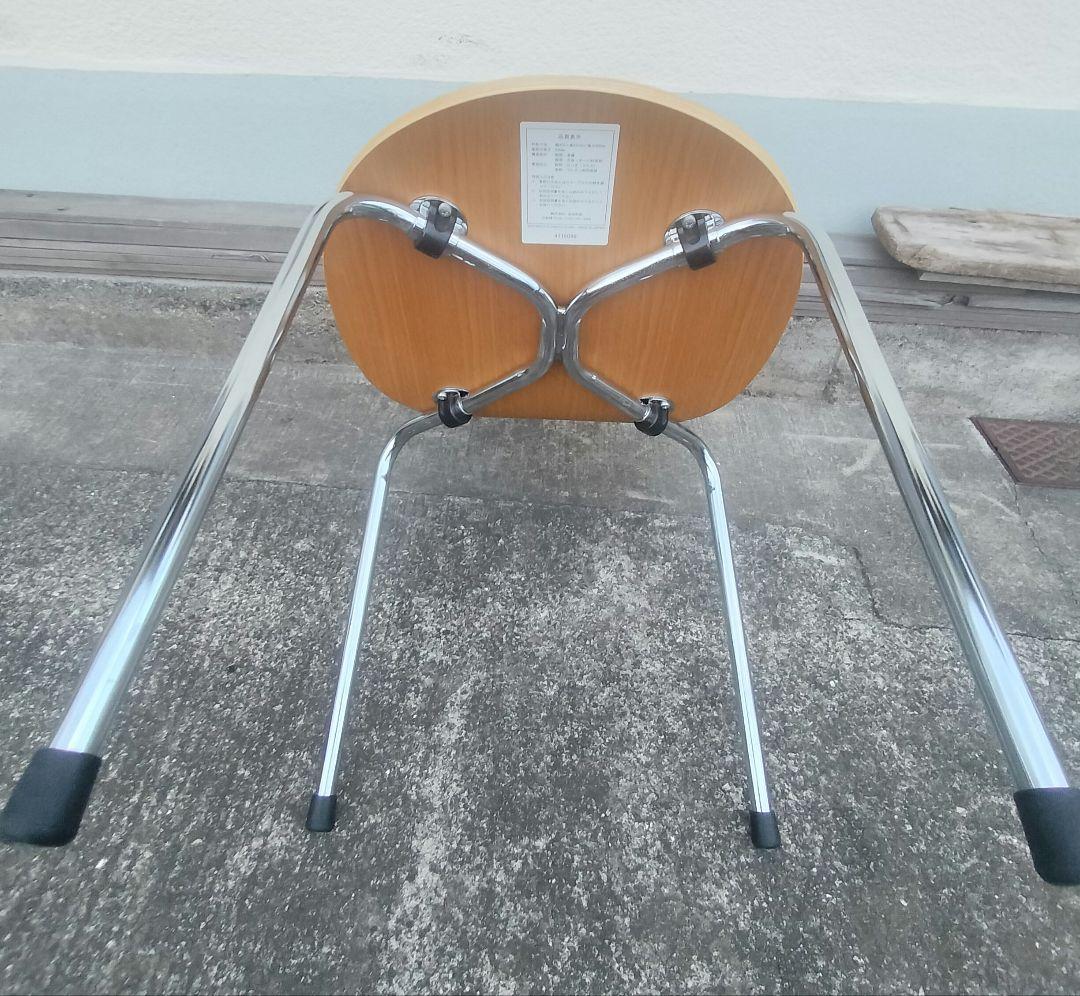 廃盤品 MUJI 無印良品 ダイニングチェア 椅子 プライウッド 希少