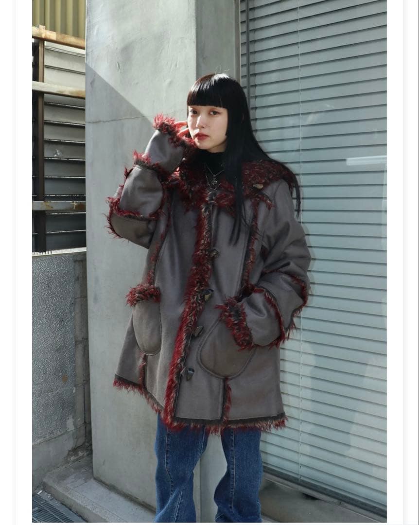 PERVERZE パーバーズ　リバーシブルコート