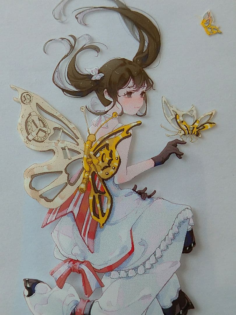 ✩のこり２✩J33＃蒸汽时代狂想曲(PET)切り売り海外人物マステ女の子