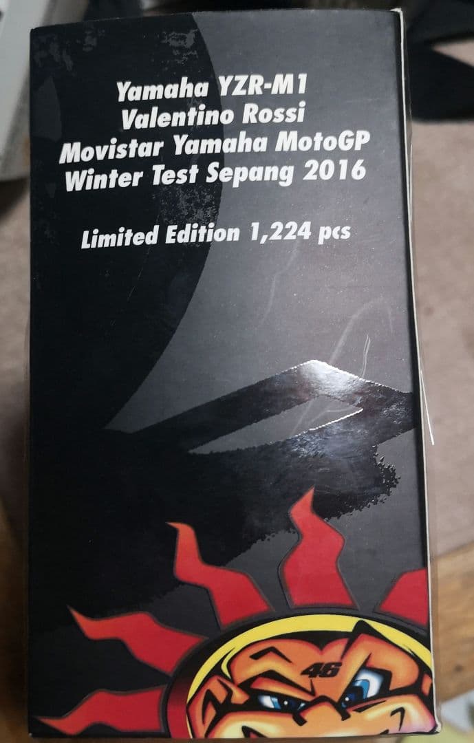 ミニチャンプス 1/12 ヤマハ YZR-M1 ロッシ セパンテスト 2016