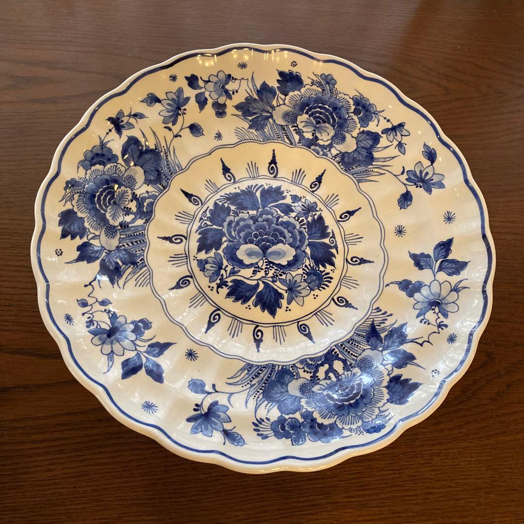 オランダ　ロイヤルデルフト　飾り大皿