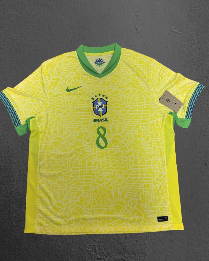 新品【レプリカ】2024｜ブラジル代表｜BRUNO G.｜アメリカXLサイズ