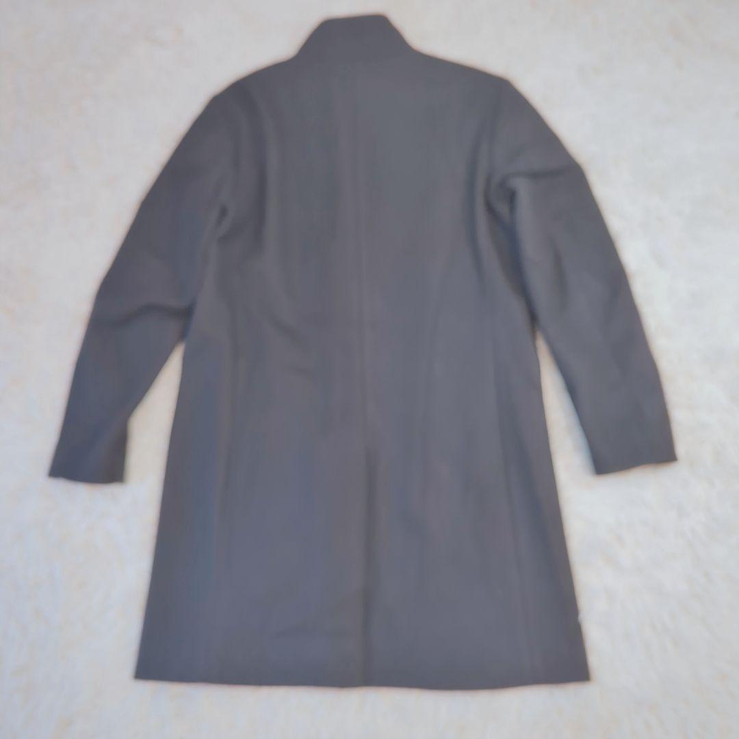 Theory セオリー スタンドカラー コート ブラック　ウール　カシミヤ混 S